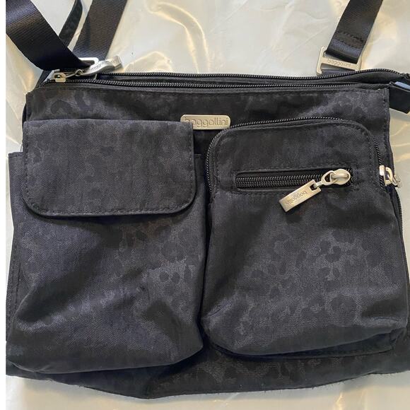 Baggallini Black Crossbody Nylon Adjustable Strap - Picture 8 of 8